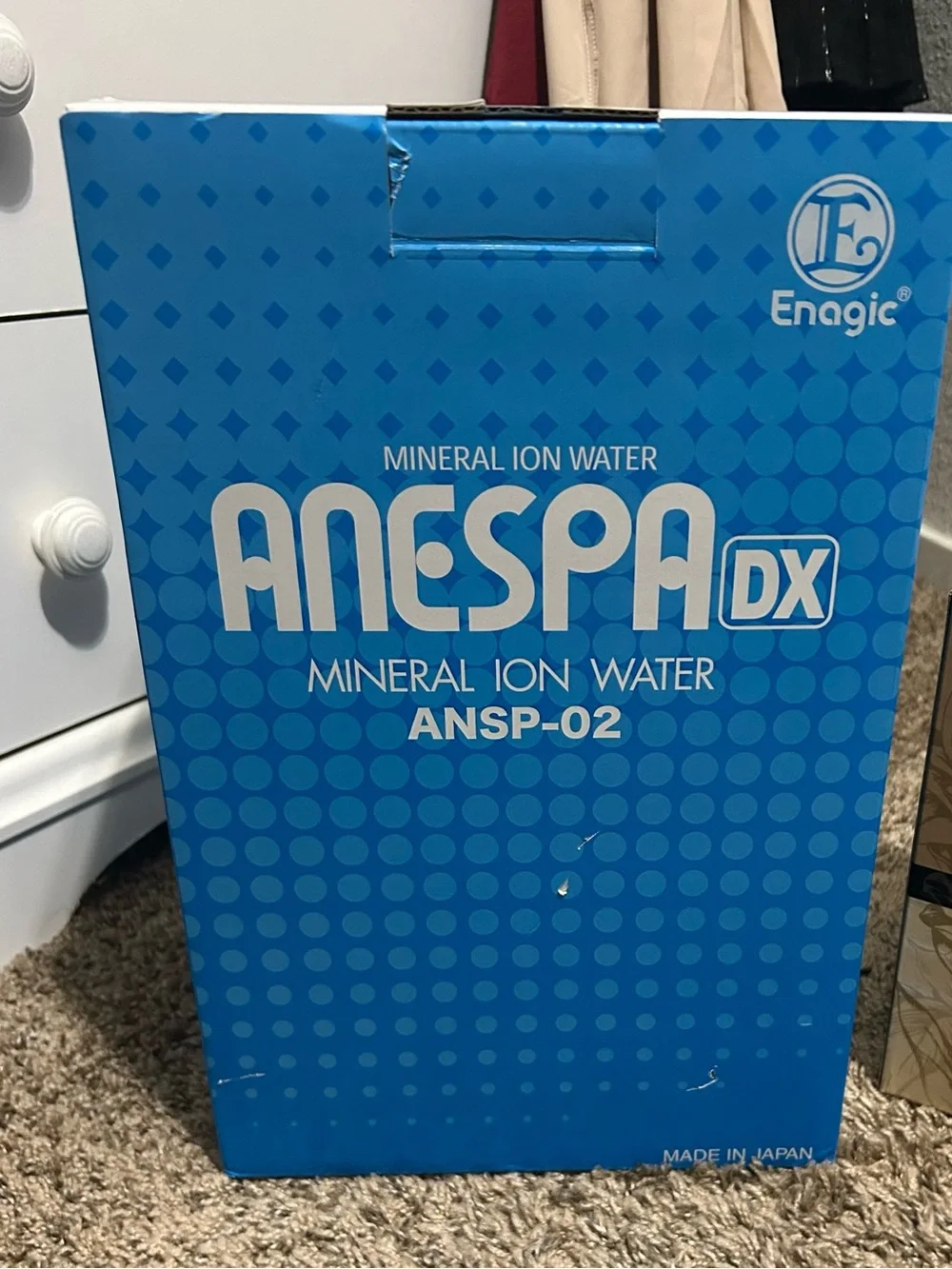 ANESPA DX Mineral Ion Water Filter - Blue